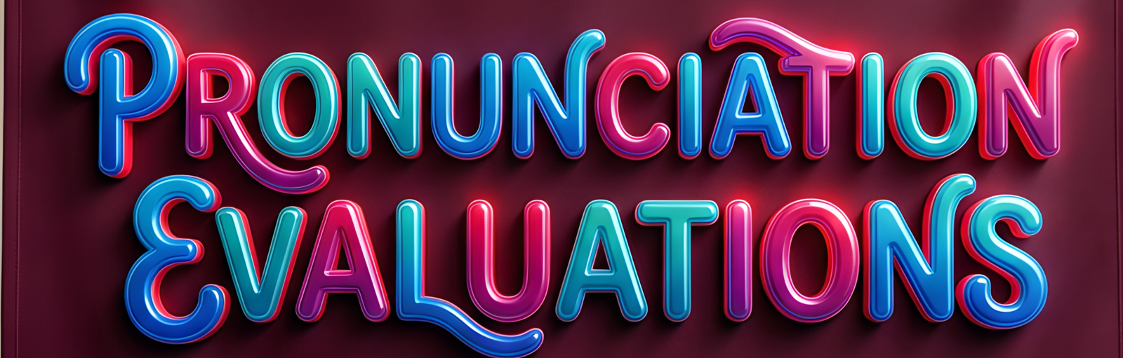 Pronunciation Evaluations